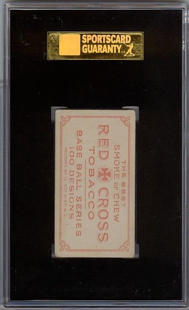 John McGraw 1910 12 T215 Red Cross Tobacco SGC 40 3  