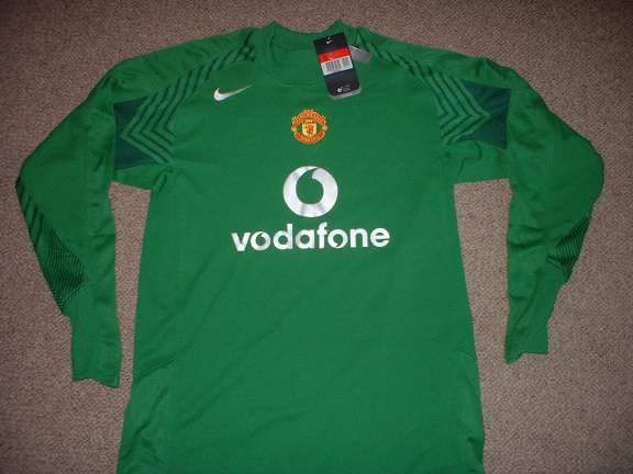 Manchester United UTD Goalkeeper Goalie Soccer Shirt Jersey Nike BNWT New XXL  