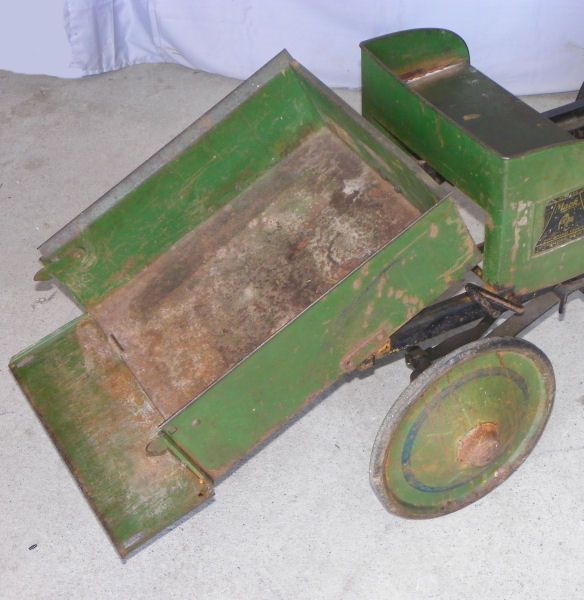 Antique Mack International Pedal Dump Truck Circa 1929 Riding Toy  