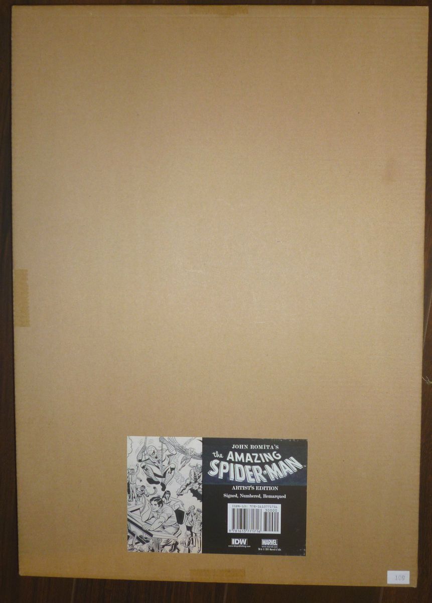 John Romita's Amazing Spider Man Artist Edition 2012 Wondercon Exclusive Lee  