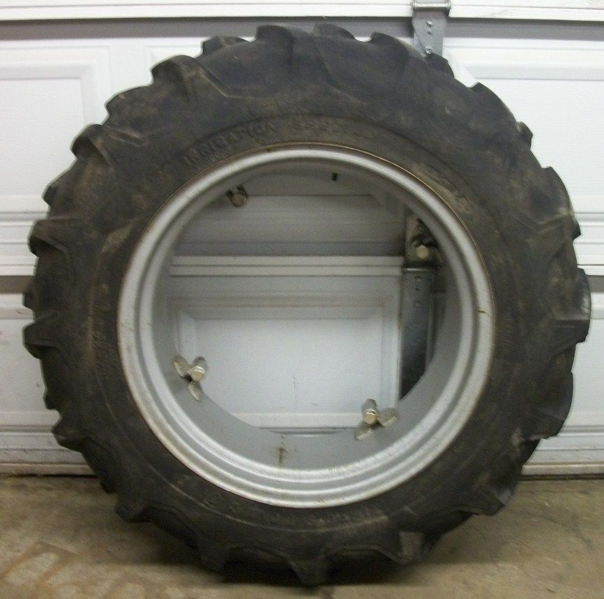 Allis Chalmers B C Tires and Rims Firestones Loop Rims  