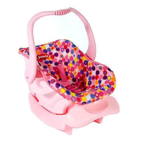 Joovy Toy Car Seat Pink Dot  