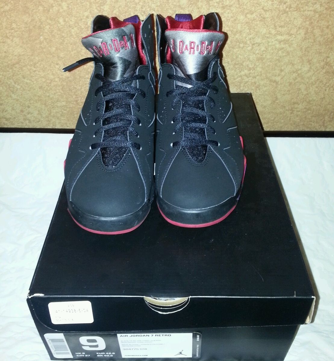 Air Jordan VII Raptors 2012  