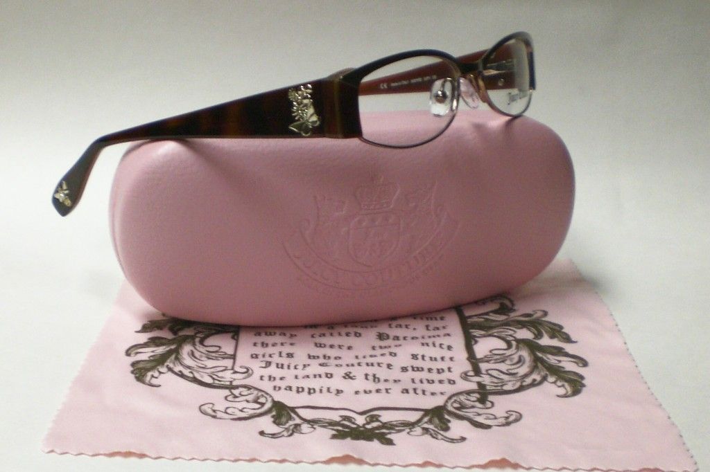 Juicy Couture Inspire Almond Brown Ojpv Eyeglasses s 51  