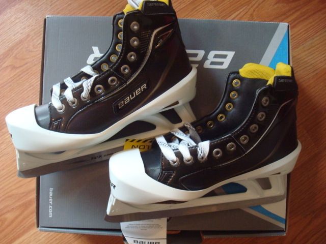  Supreme One100 Junior Pro Goalie Skates 5 D Jr Ice Hockey Goal Skate