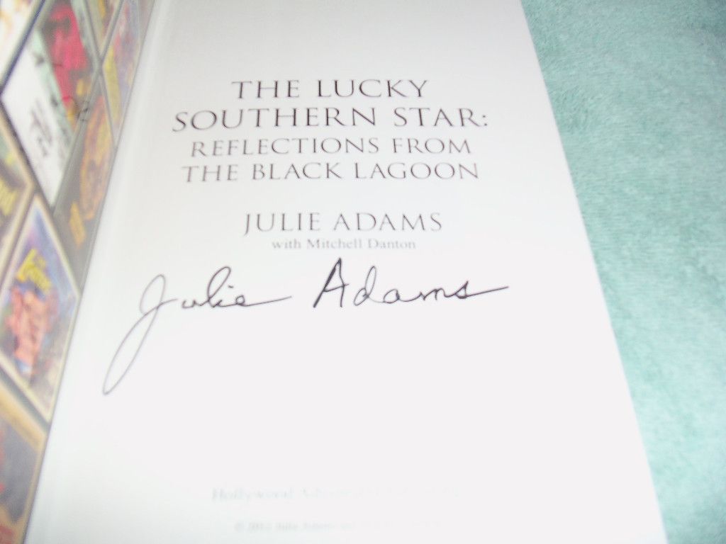 Star Reflections from The Black Lagoon Signed by Julie Adams