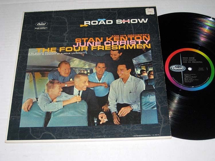 Stan Kenton Four Freshmen June Christy Road Show Capitol Mono 2LP