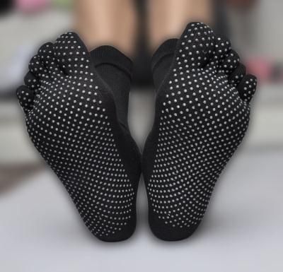 Yoga Sports Karate Non Slip Gym Massage Toe Socks Five Fingers¹ Pure