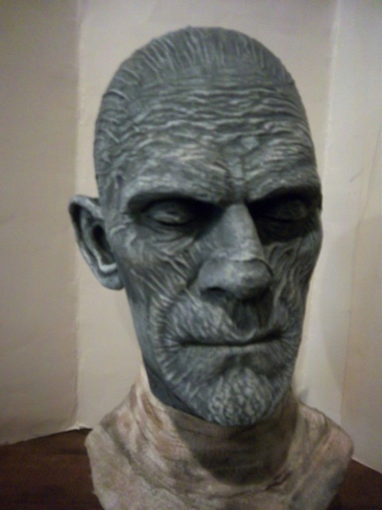 Karloff Mummy Bust not Don Post