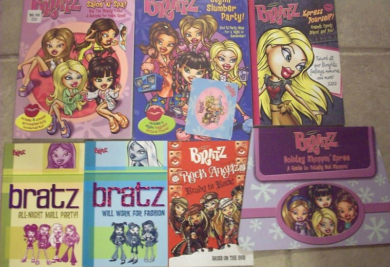 Bratz 3 Chapter Books Spa Book Slumber Party 7 Books