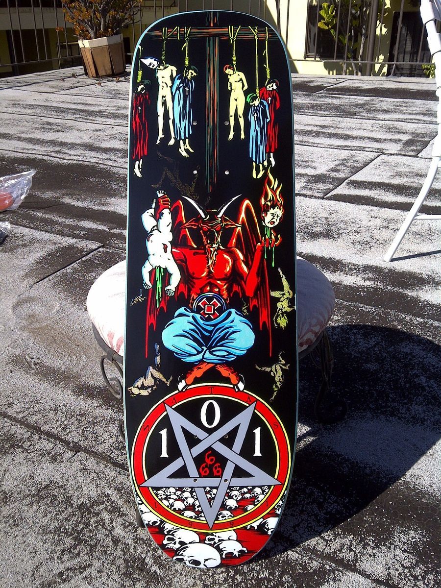 Natas Kaupas 101 Skateboard Deck C D SMA Santa Cruz Gonzales Blind