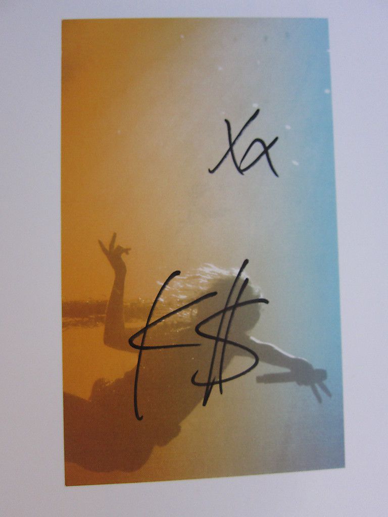 Ke$Ha Kesha Signed Book My Crazy Beautiful Life 1st Printing