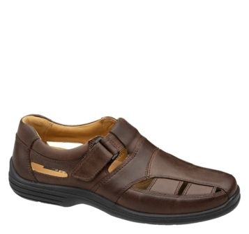 Johnston Murphy Cammon Fisherman Sandals Brown 25 790