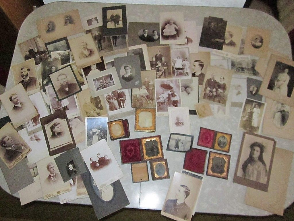 90   Kerrick Family Bradford Co,PA Daguerreotypes,Ambros,Tintypes