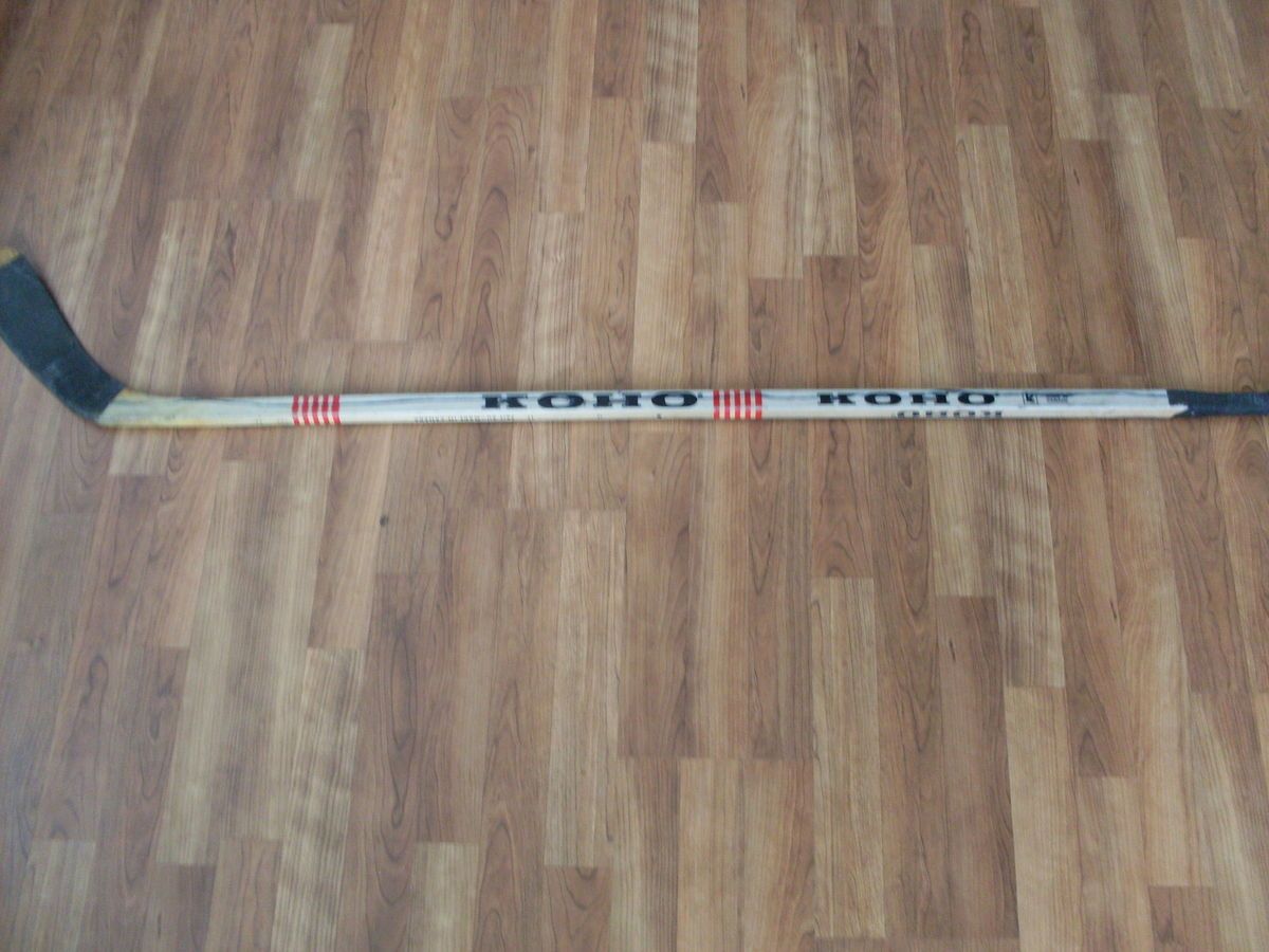 RARE Joe Kocur Detroit Red Wings Game Used Rookie Hockey Stick