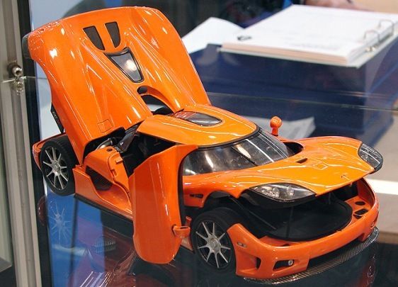 2006 Koenigsegg CCX 250 MPH Supercar in Orange