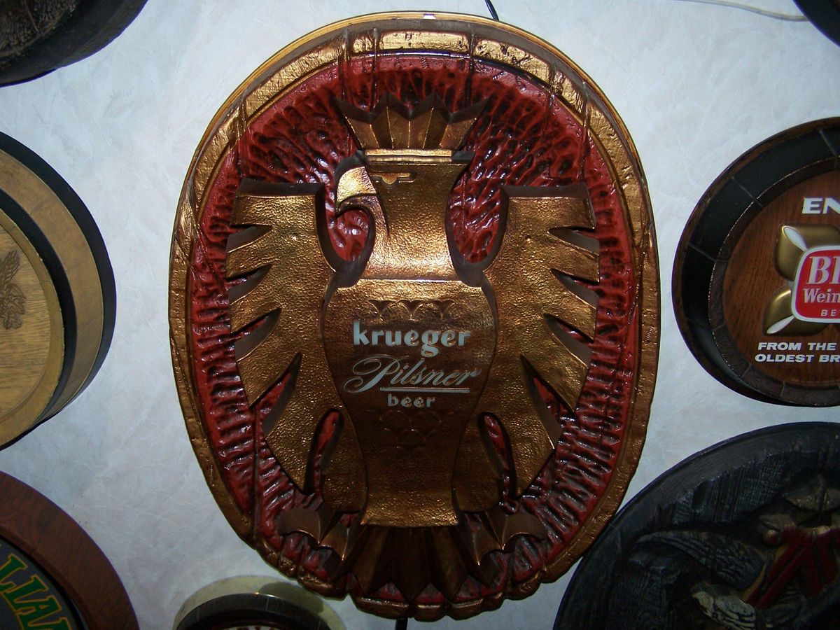 Kruger Beer Barrel Sign