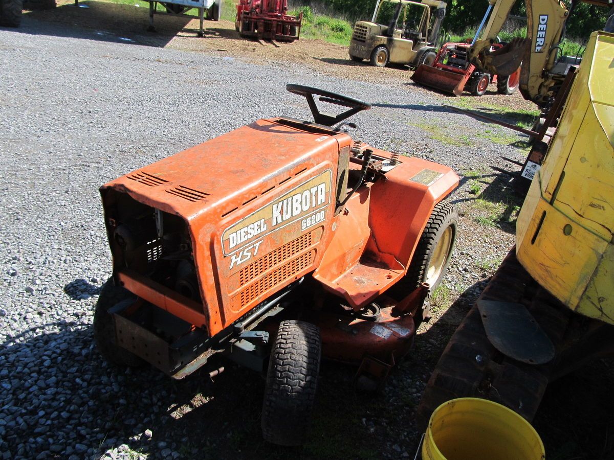 Kubota G6200 Lawn Mower Garden Tractor Diesel