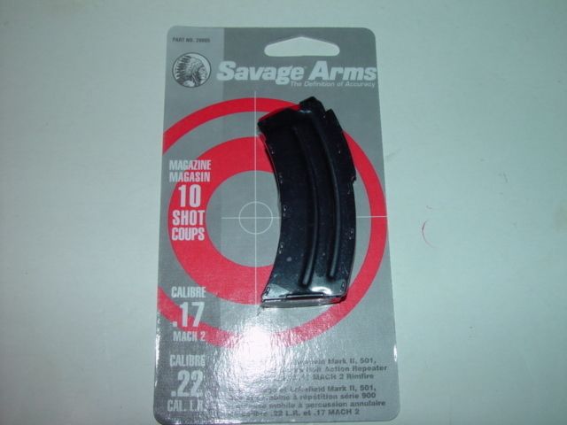 Savage & Lakefield MARK II 501 504 900 22 LR & 17 MACH 2 magazine clip