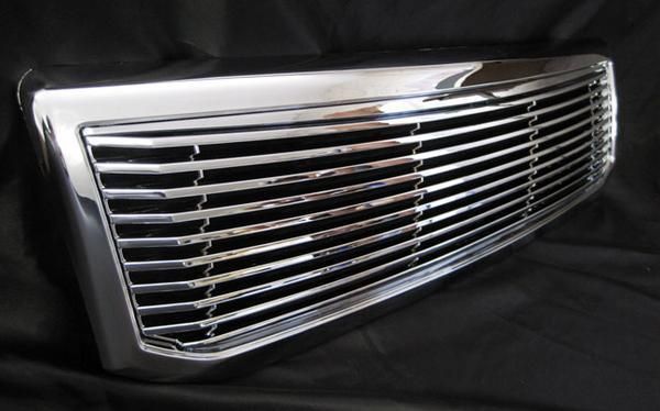 toyota land cruiser prado all chrome billet grille grill condition