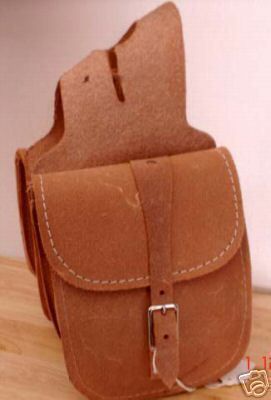 Leather Horn Bag Equestrian Western