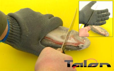 Talon Filleting Unhooking Butchers Fillet Glove