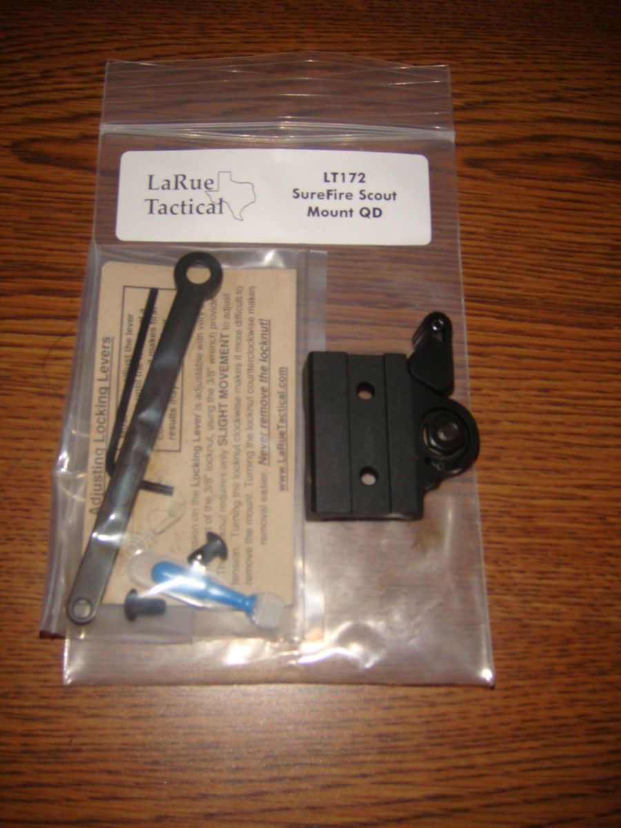 LaRue Tactical LT172 Surefire Scout Mount QD New