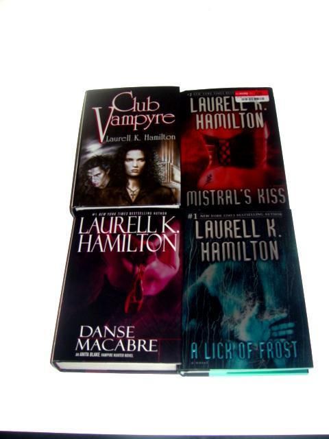 Laurell K Hamilton 4 HB DJ Club Vampire Mistrals Kiss 034549590X