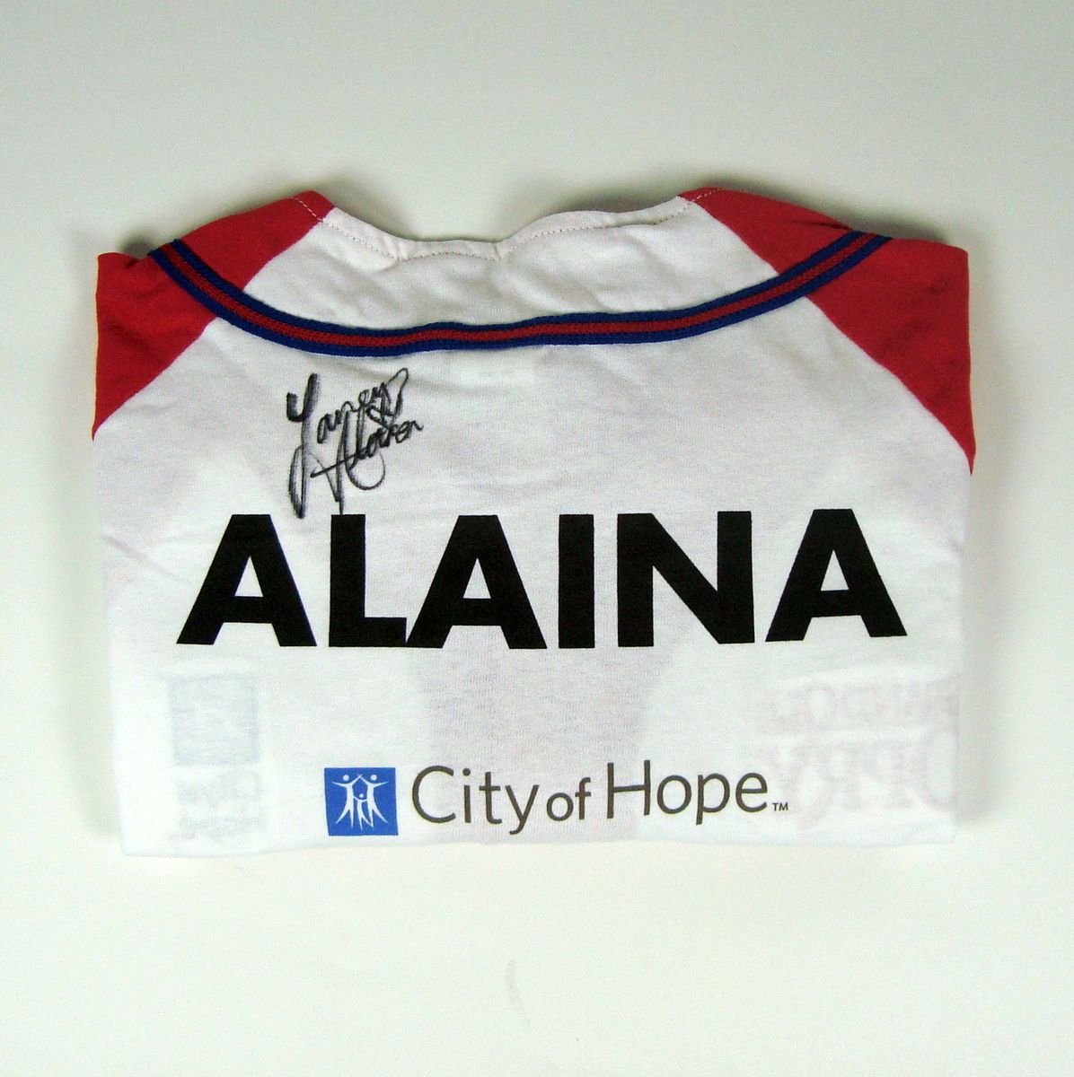 Autographed Lauren Alaina 2012 COH Celebrity Softball Challenge Jersey