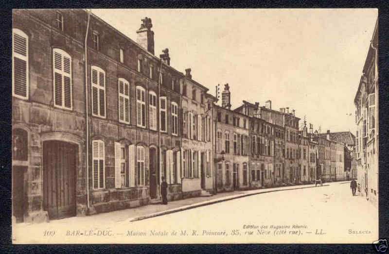 Vintage Bar Le Duc France Carte Postale Postcard