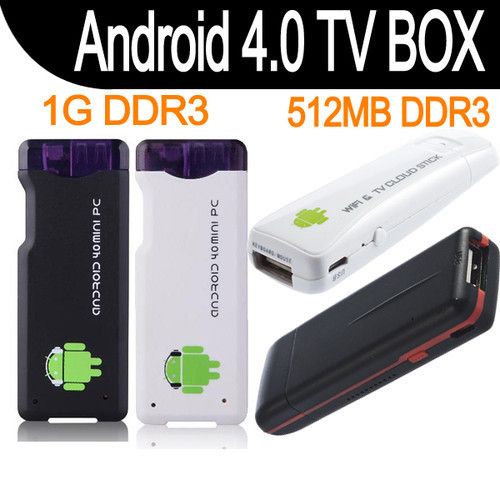 PC 1g DDR3 4GB ROM A10 HDMI WiFi Google TV Player Box MK802 B W