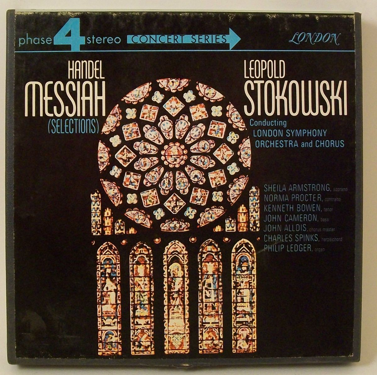  to Reel Handel Messiah by Leopold Stokowski London LCL75014 7 5 IPS