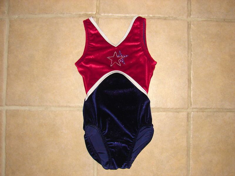 Satara Leos Dance Gymnastic Gym Leotard Size Child L Large