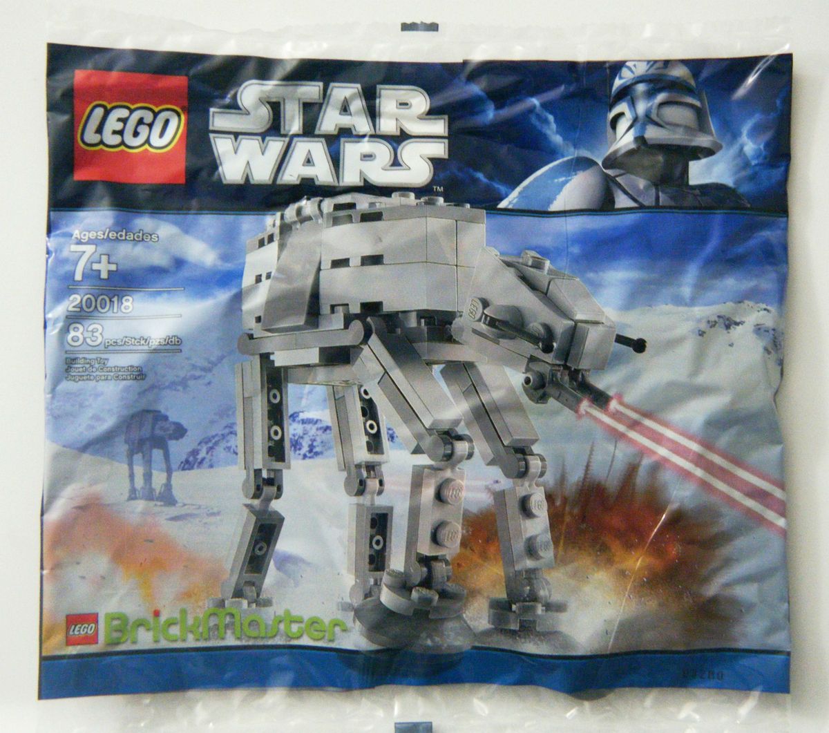 Lego 20018 Star Wars Brickmaster Edition at at Walker RARE