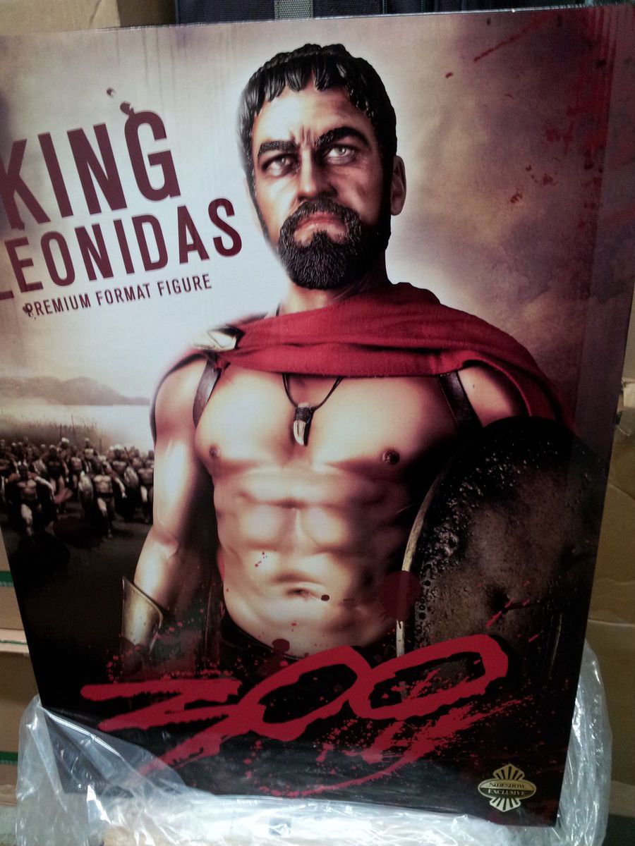 SIDESHOW KING LEONIDAS PREMIUM FORMAT FIGURE EXCLUSIVE 300 RARE MUST