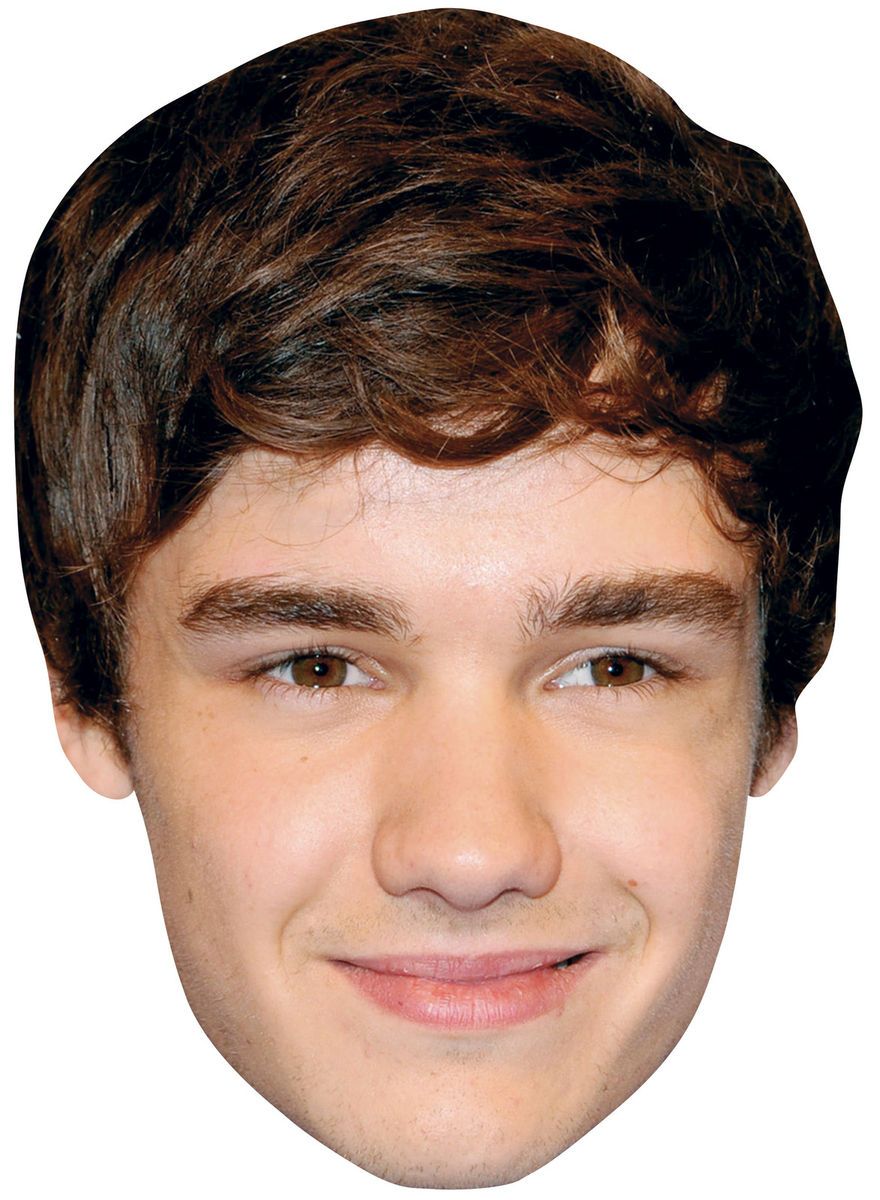 Liam Payne Life Size Card Cutout Mask One Direction