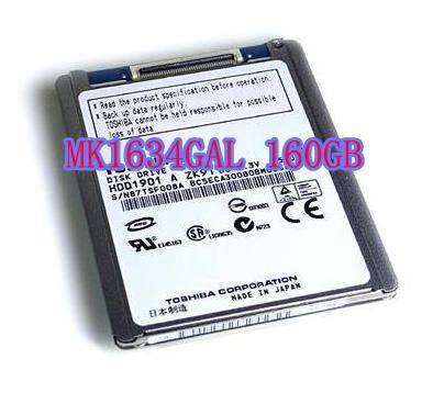 160GB ZIF Lif Toshiba MK1634GAL 4200RPM Hard Drive