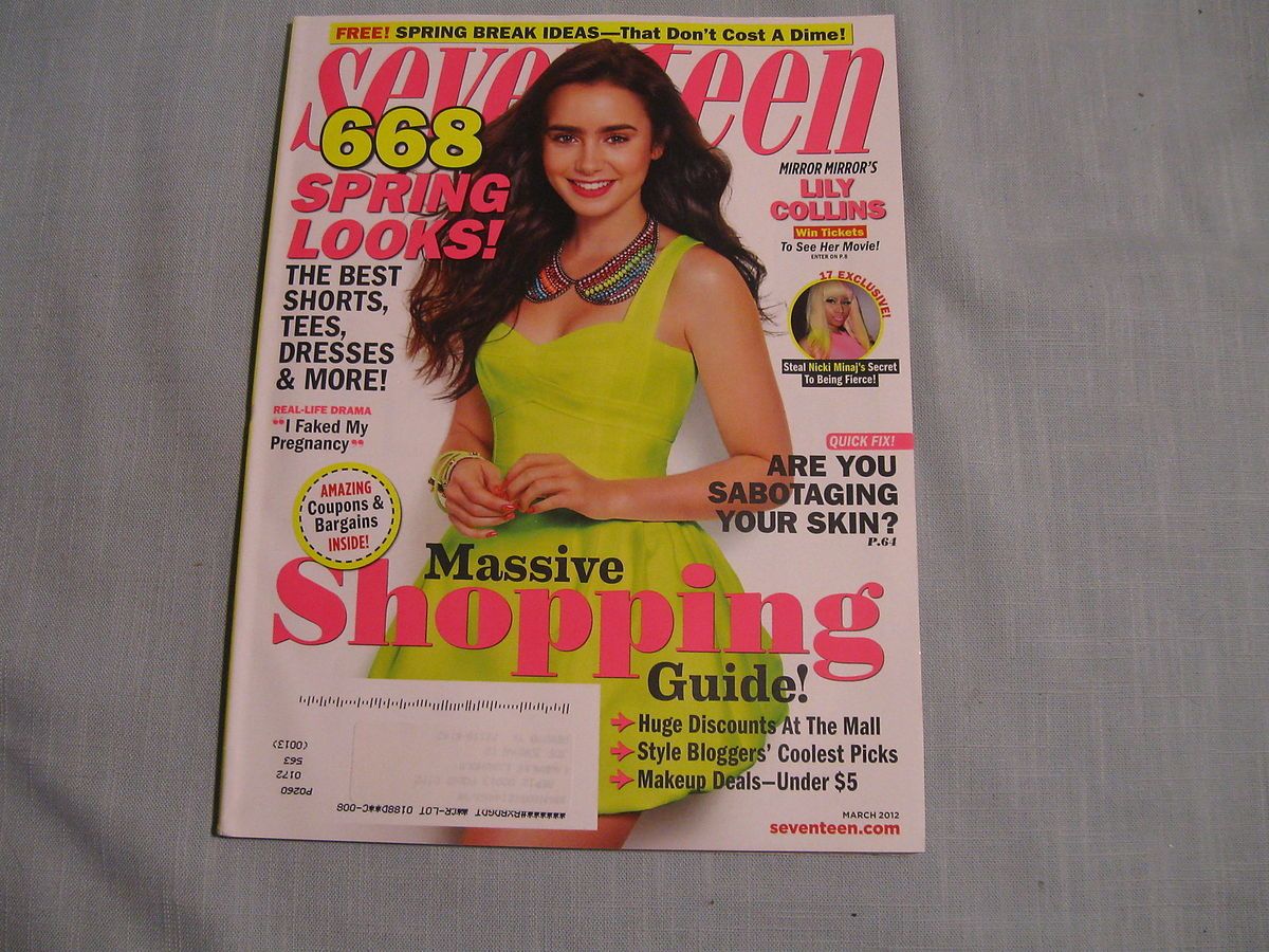 March 2012 Massive Shopping Guide Lily Collins Spring Looks