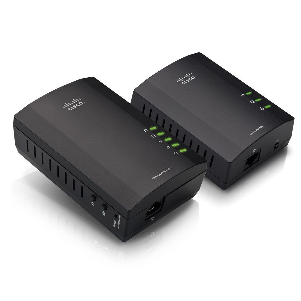 New Linksys PLWK400 Powerline AV Wireless Network Exten