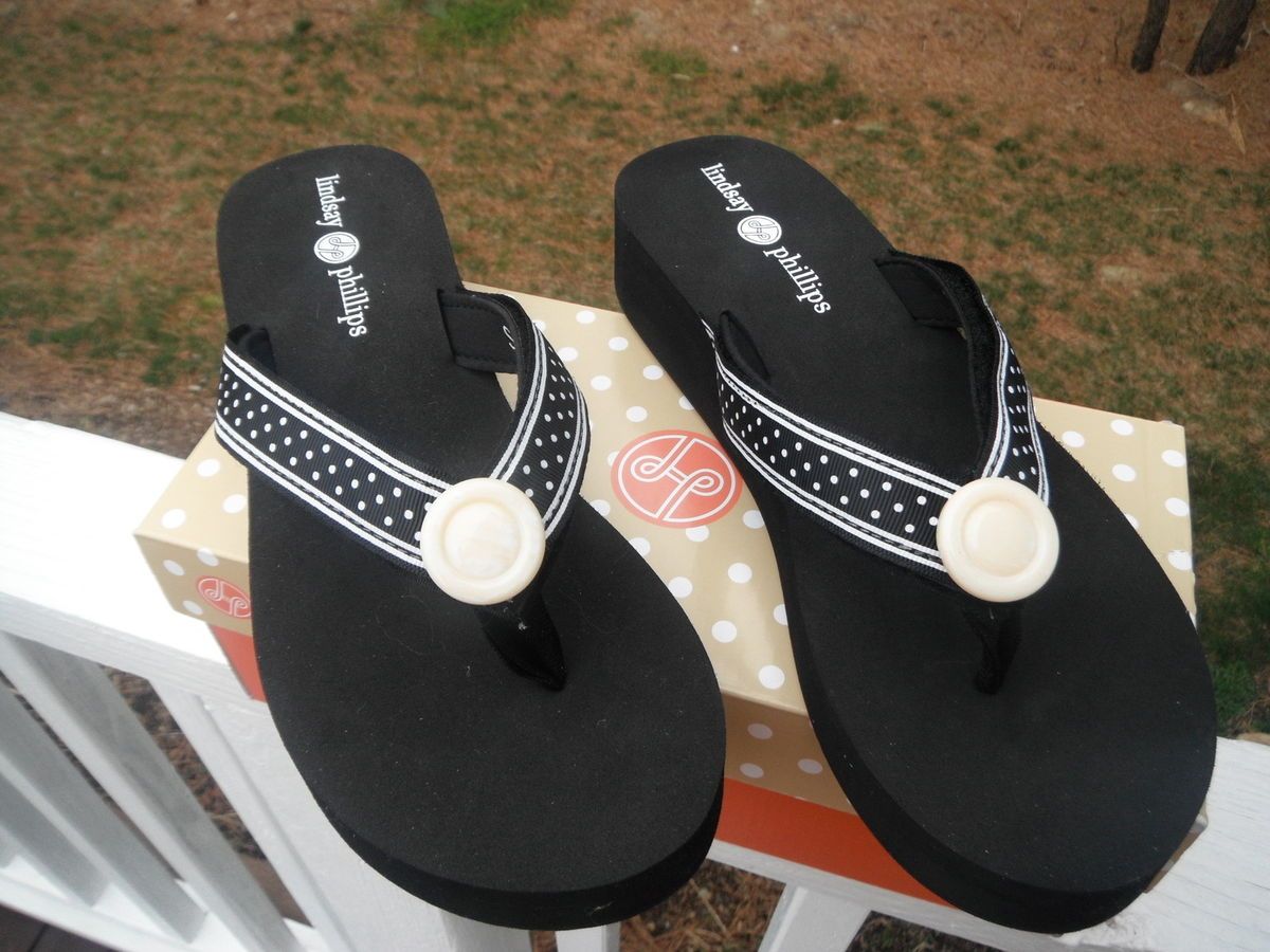 Lindsay Phillips Switchflops Black Size 8 Taylor Style