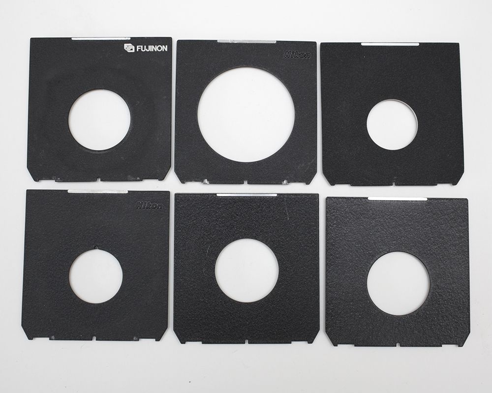 Linhof Technika IV V Master 4x5 Camera Lens Boards for Copal 0 1 or 3