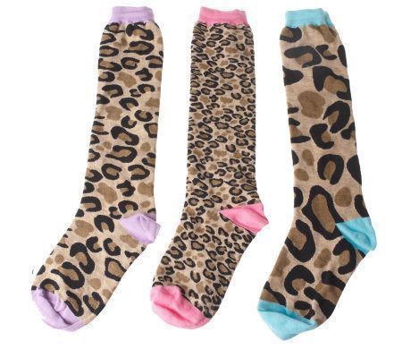 Little Miss Matched Crazy Coordinate Urban Jungle Knee Highs A217031