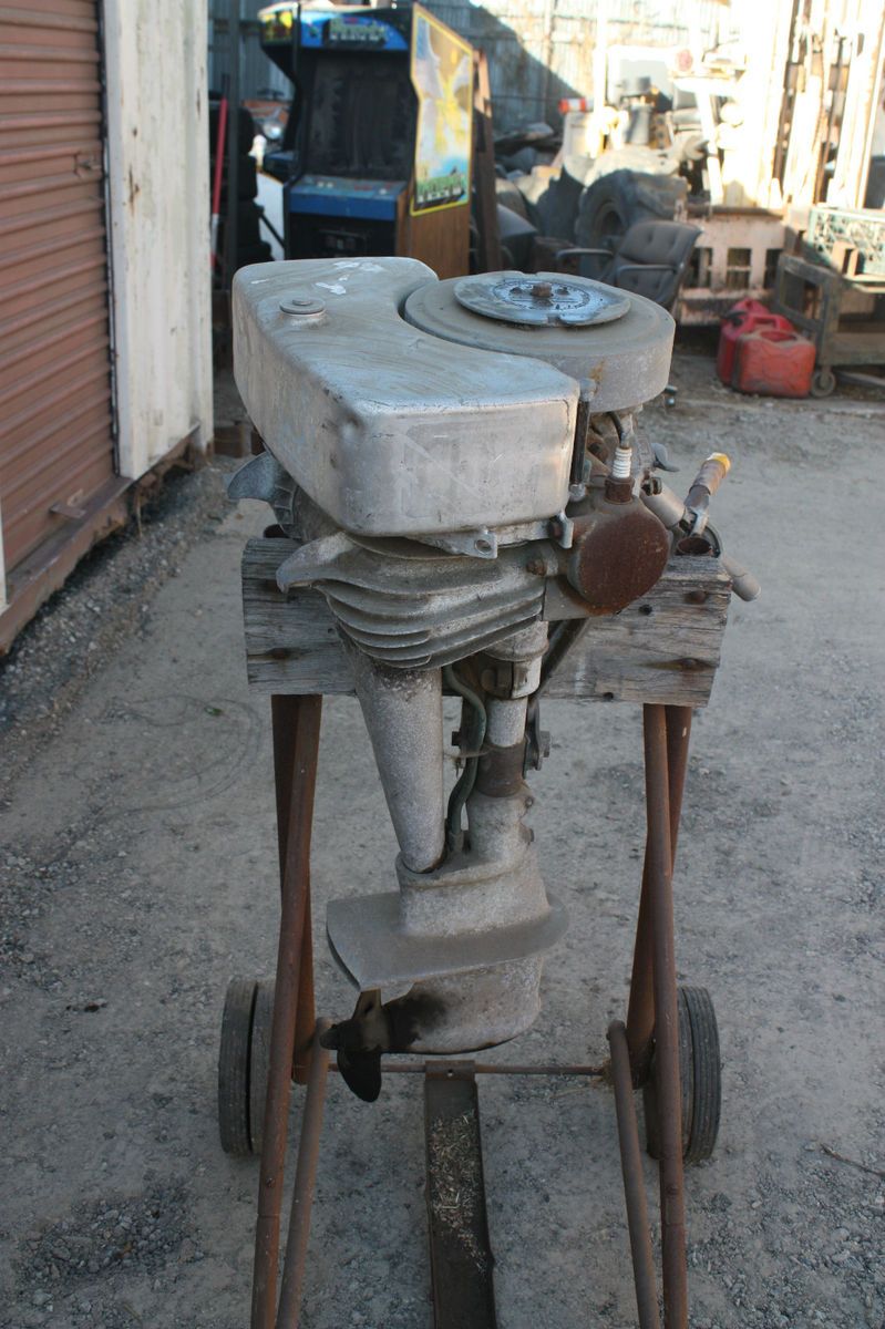 Lockwood Outboard Motor Antique Vintage 1929