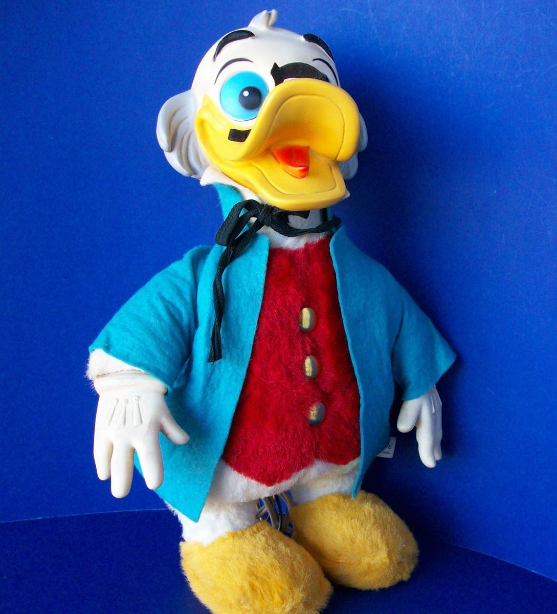 Gund Swedlin Large Ludwig Von Drake Plush Doll Rubber Face Vintage