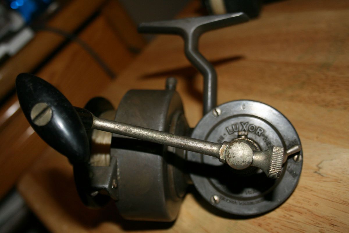 Luxor Heavy Duty Made in France Fishing Reel Spinning Reel Vintage