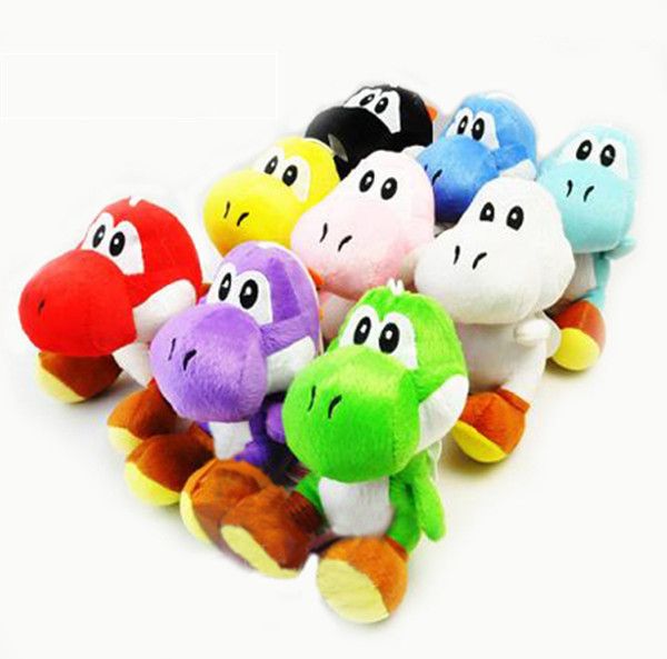 Lot 9 Pcs Super Mario Bros Yoshi 7 Plush Toy New M14