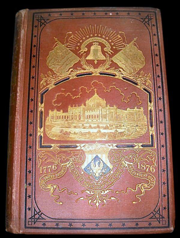 1876 Centennial EXHIBITION US Buildings PA RAILROADS History MACHINERY