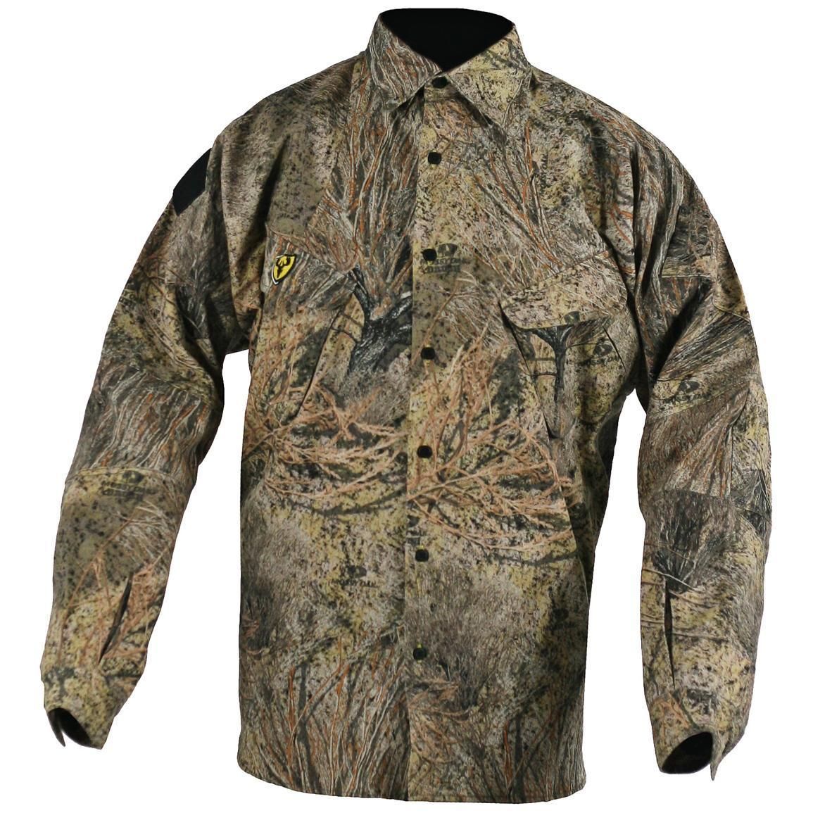 Scent Blocker S3 Tactical Shirt Mossy Oak Brush Mens XL