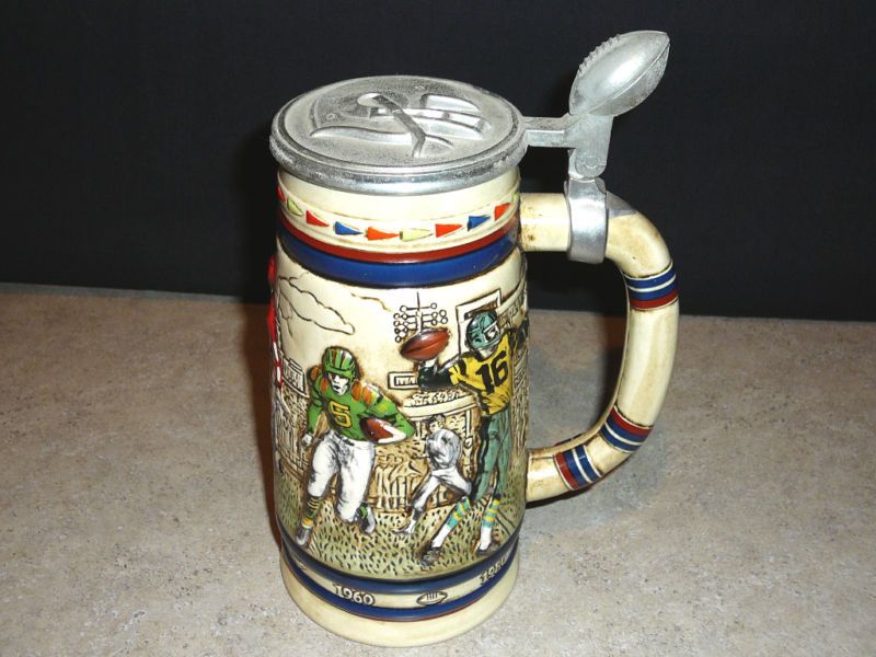 Avon Baseball 1984 Ceramic Beer Steins Made in Brazil