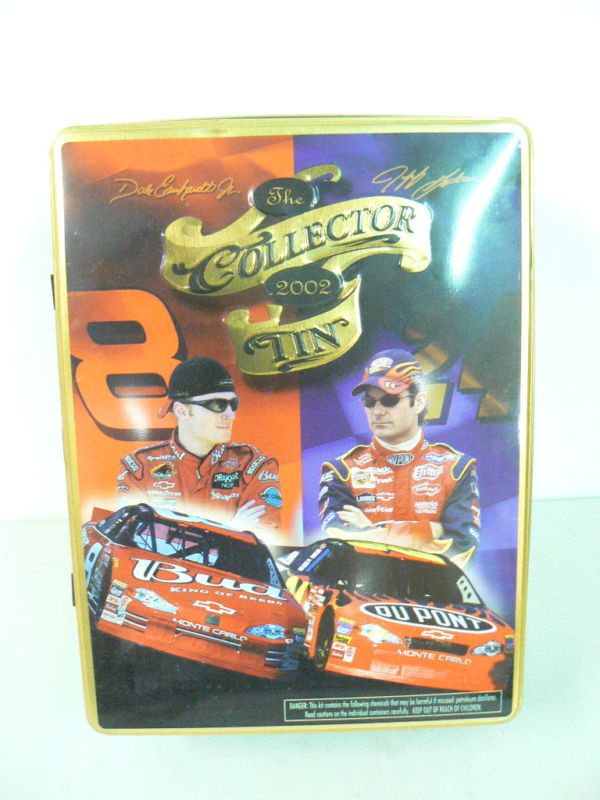 Dale Earnhardt Jr Jeff Gordon Collector Tin Item J39